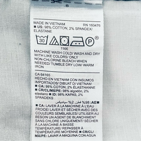 𝅺old Navy Everyday Shorts Navy Chino - Picture 4 of 4